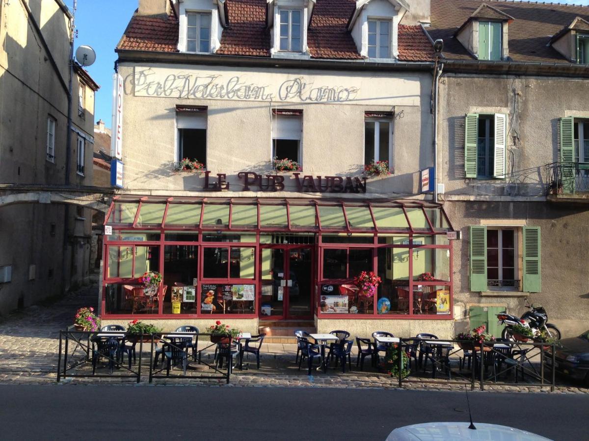 Hotel Pub Vauban Terreaux Avallon Exteriér fotografie